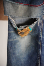 1970s Levi's BIG E custom denim pants