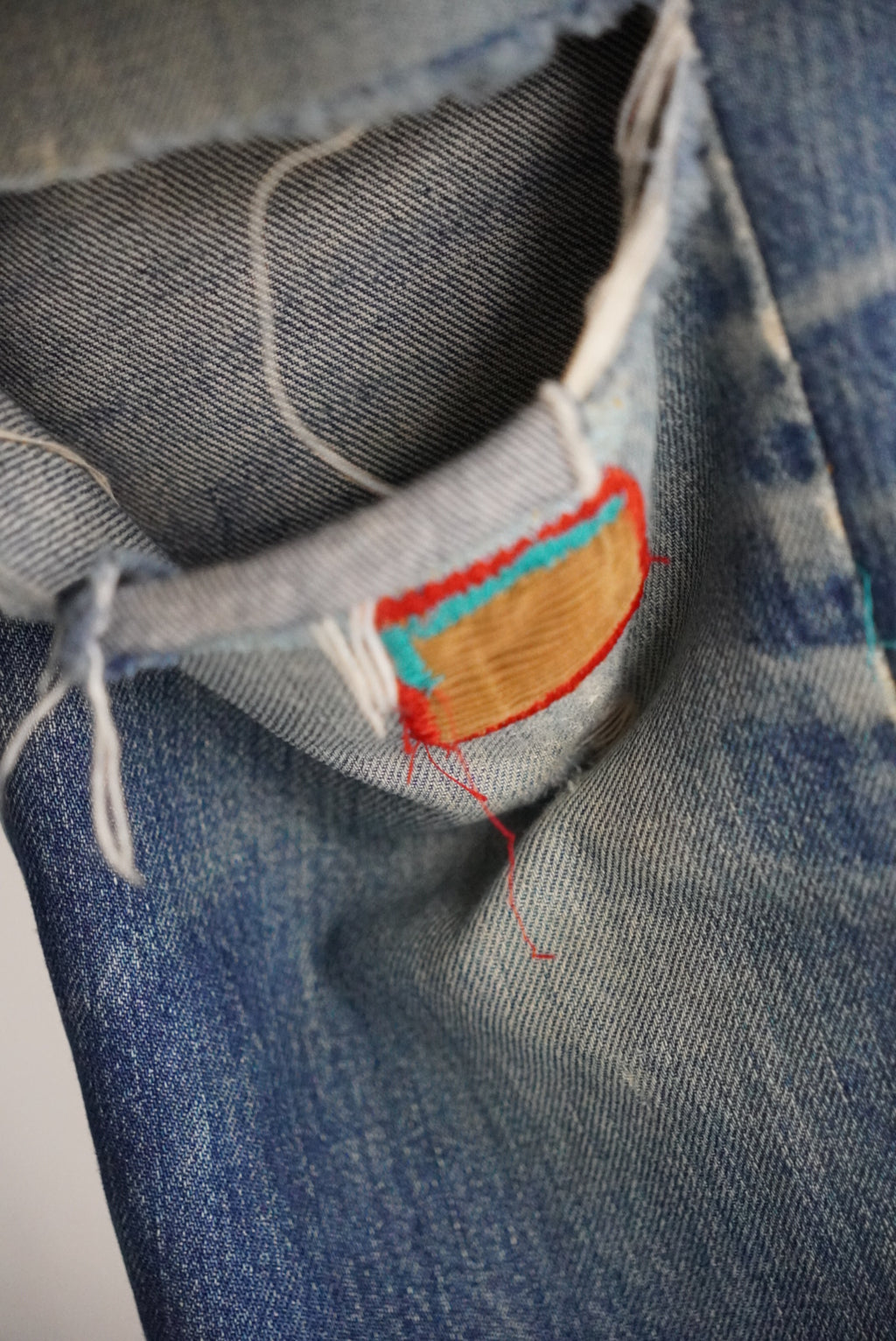 1970s Levi's BIG E custom denim pants