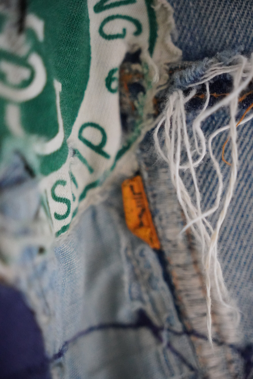 1970s Levi's BIG E custom denim pants