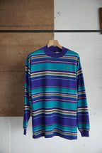 1980s HANG TEN long sleeve border tee