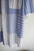 1990s ORVIS s/s  patchwork  button down shirt