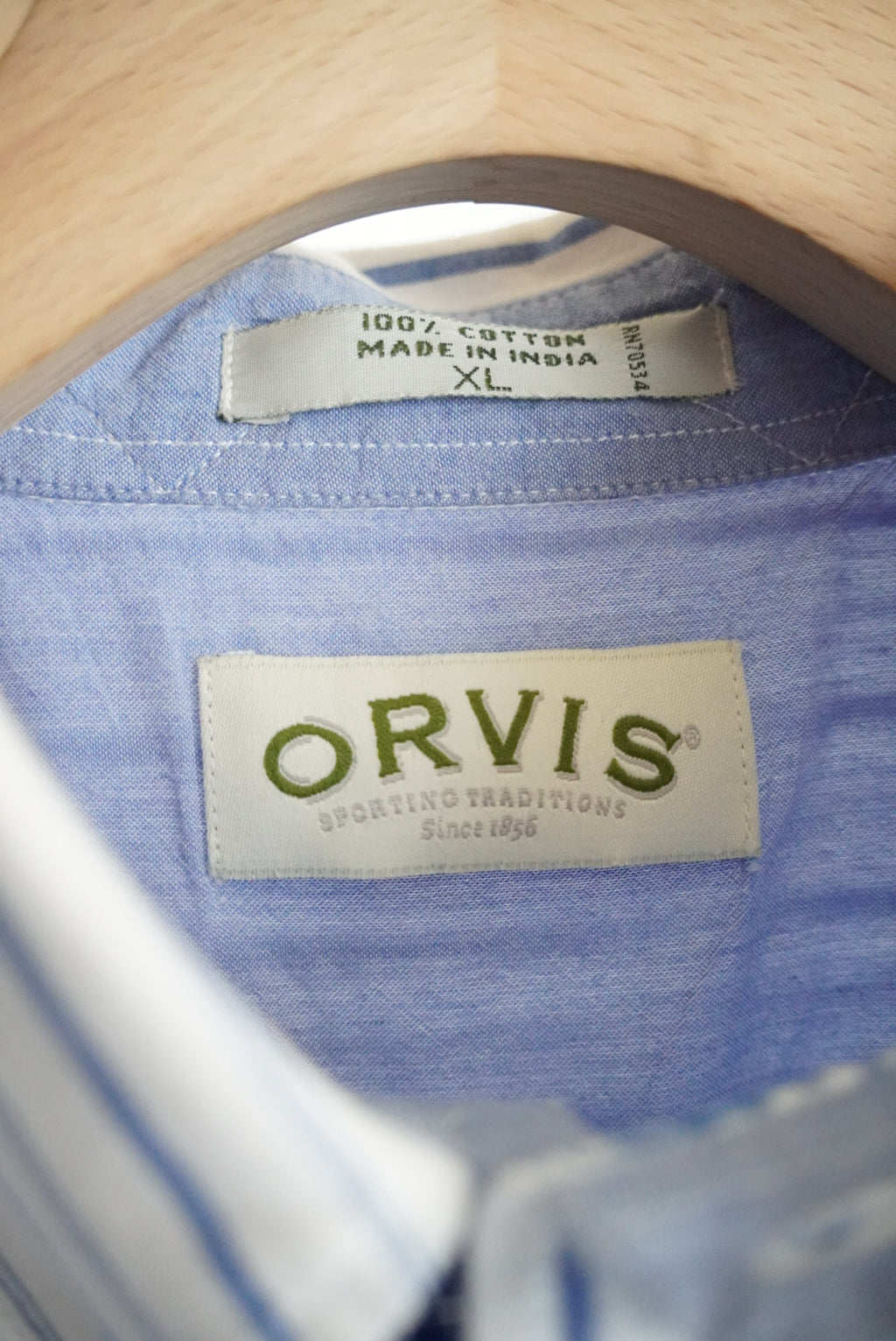 1990s ORVIS s/s  patchwork  button down shirt