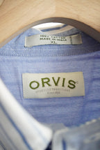 1990s ORVIS s/s  patchwork  button down shirt