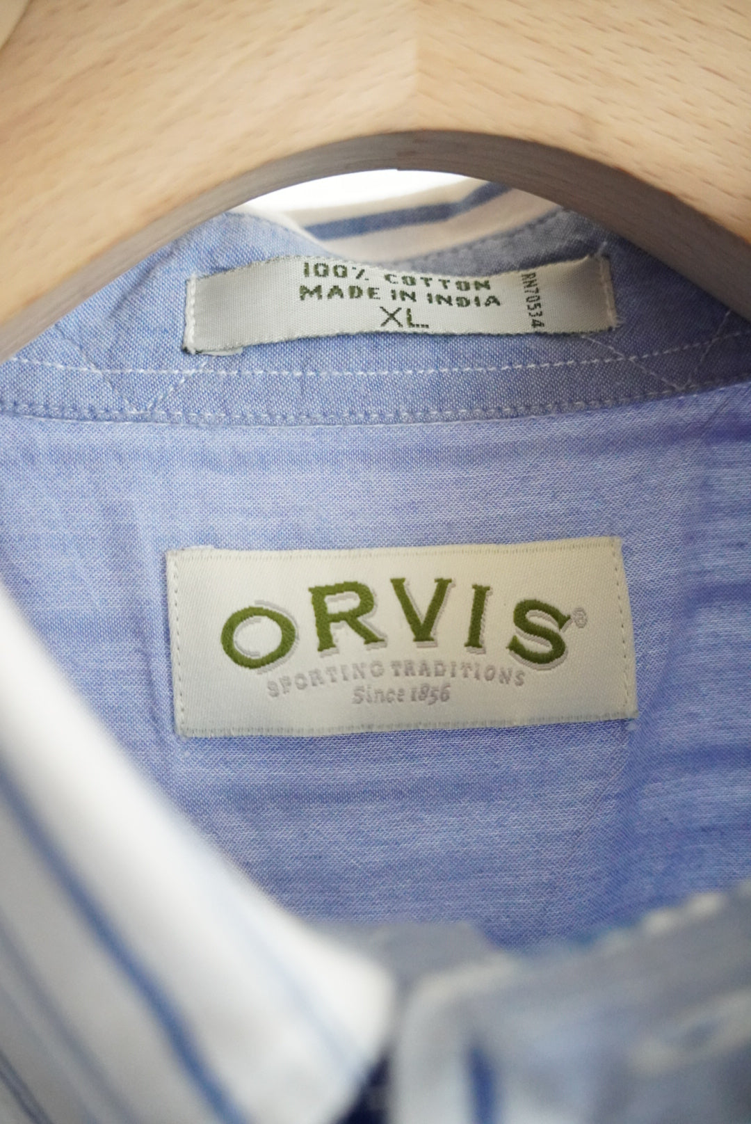 1990s ORVIS s/s  patchwork  button down shirt