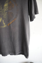1990s raster color clover print shirt