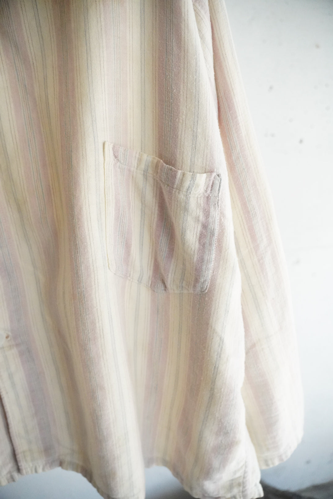 1950s stripe pajama shirt jacket