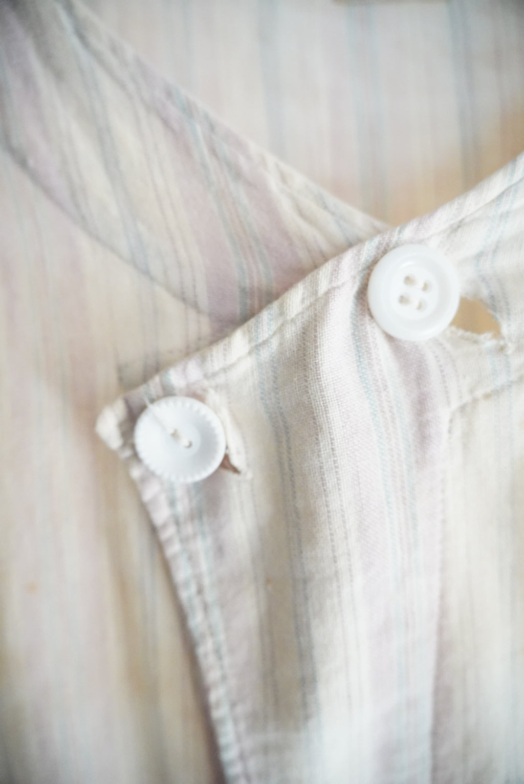 1950s stripe pajama shirt jacket