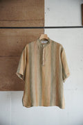 1980s Gran Sasso pull over linen shirt