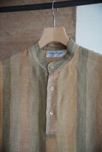 1980s Gran Sasso pull over linen shirt