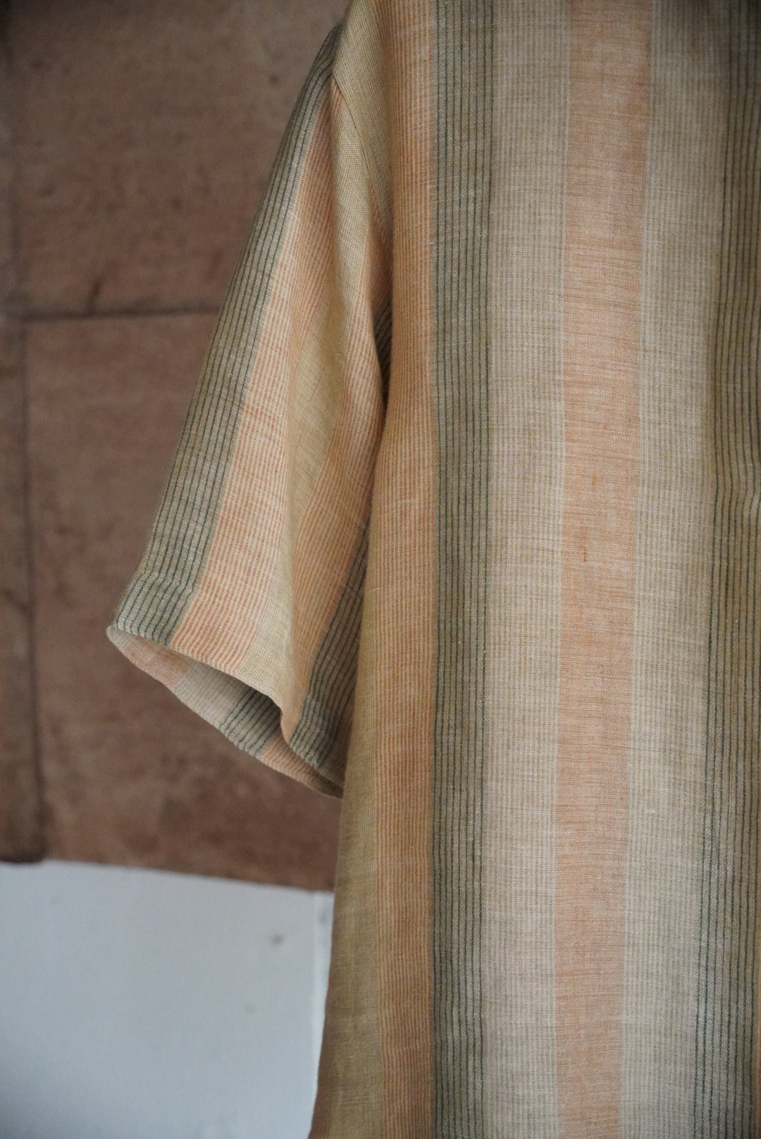 1980s Gran Sasso pull over linen shirt