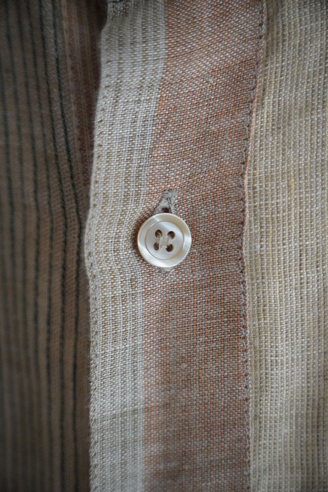 1980s Gran Sasso pull over linen shirt