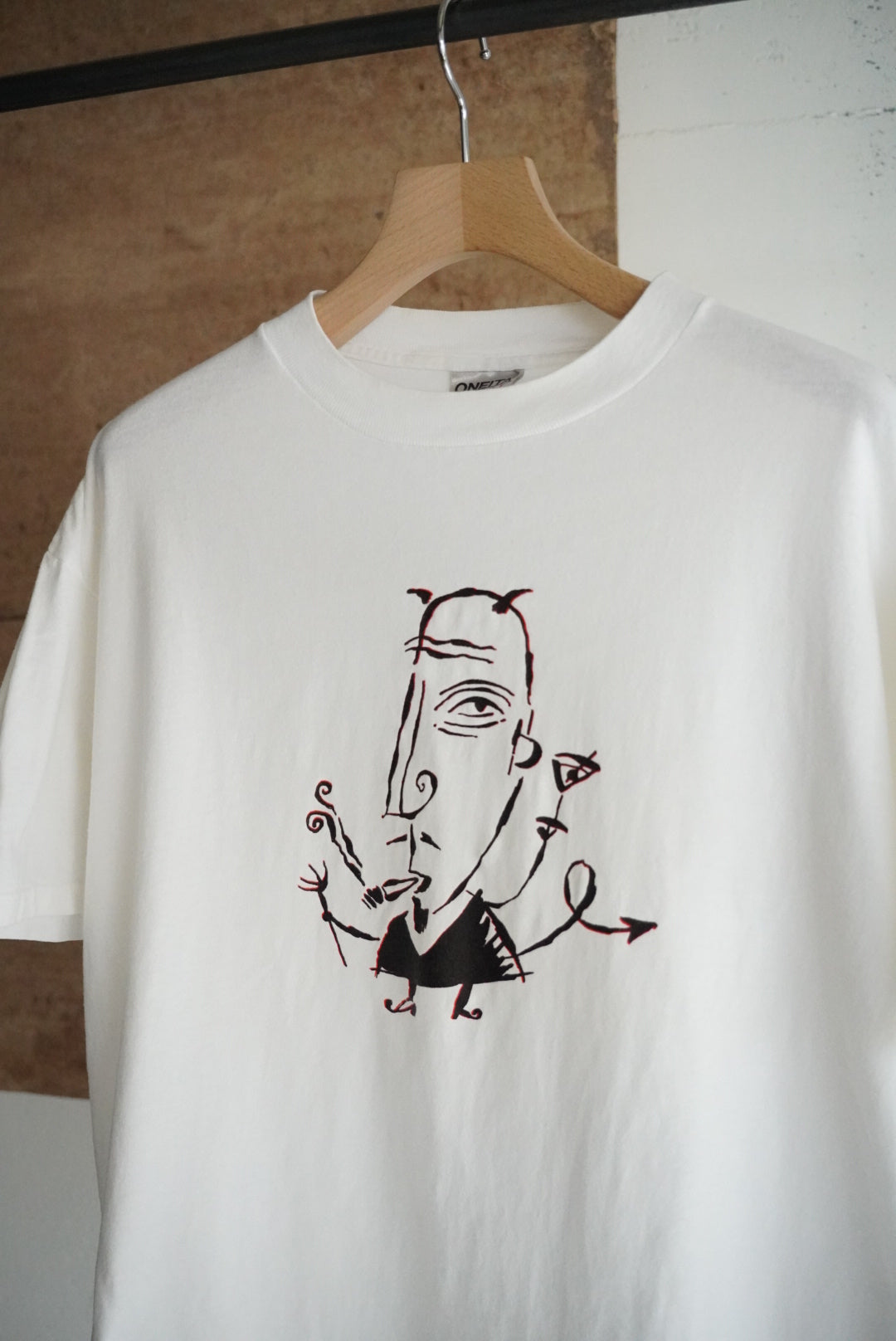 1990s devil print tee
