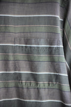 1960s McGREGOR open collar border shirt