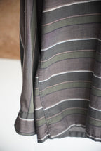 1960s McGREGOR open collar border shirt