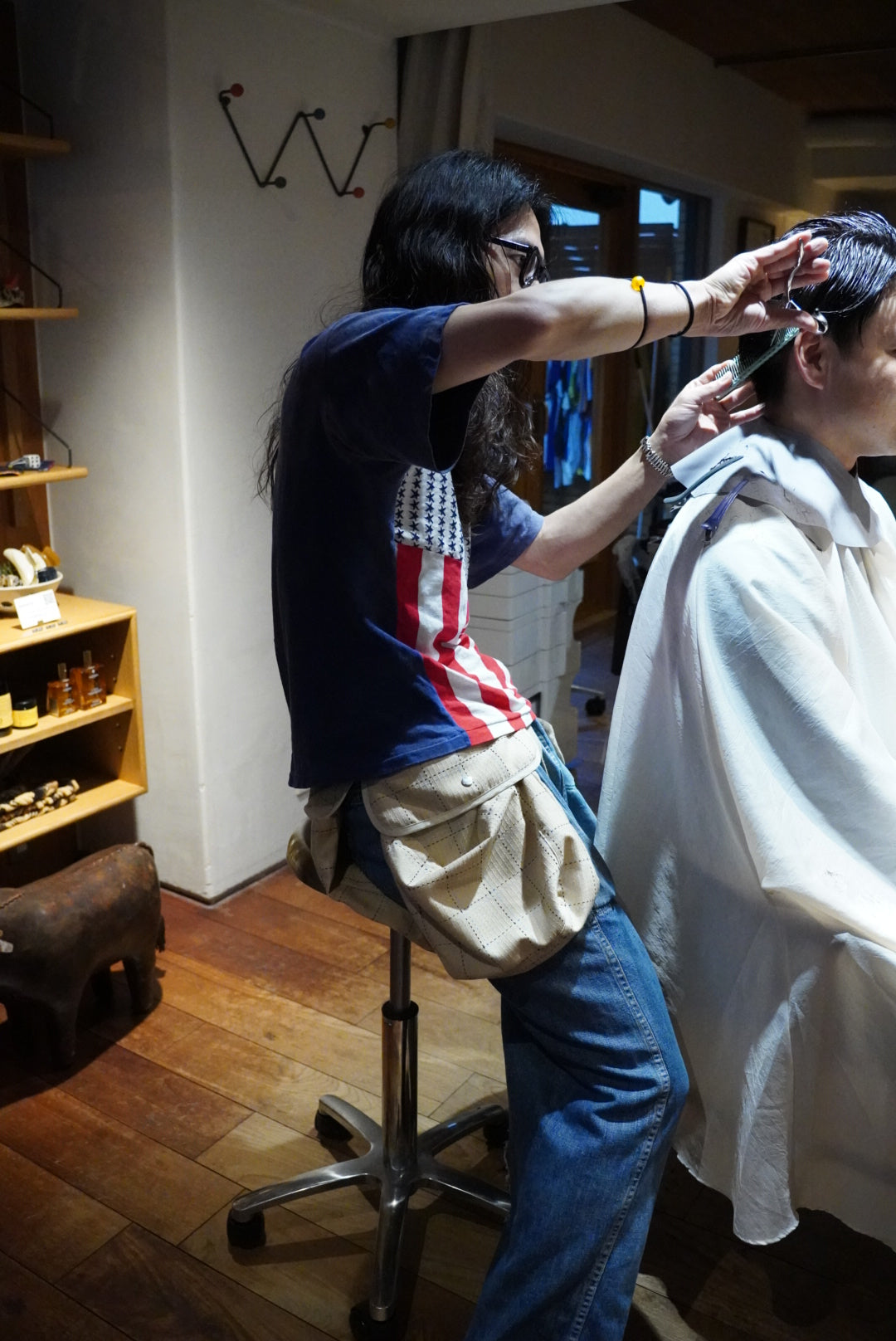 【受注生産】 HOMELESS TAILOR × YAURAN waist apron bag