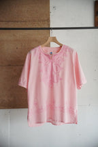 1980s embroidery skipper shirt