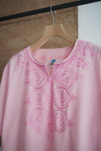 1980s embroidery skipper shirt