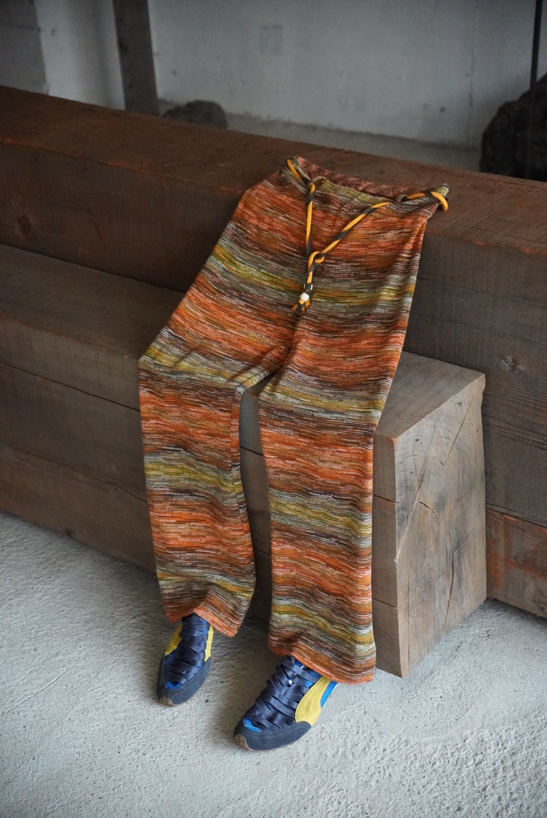 2000s MISSONI flare knit pants