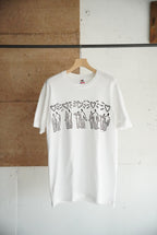 1990s love human print tee