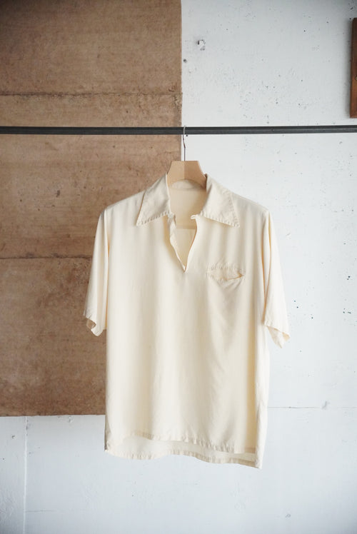 1960s silk skipper shirt