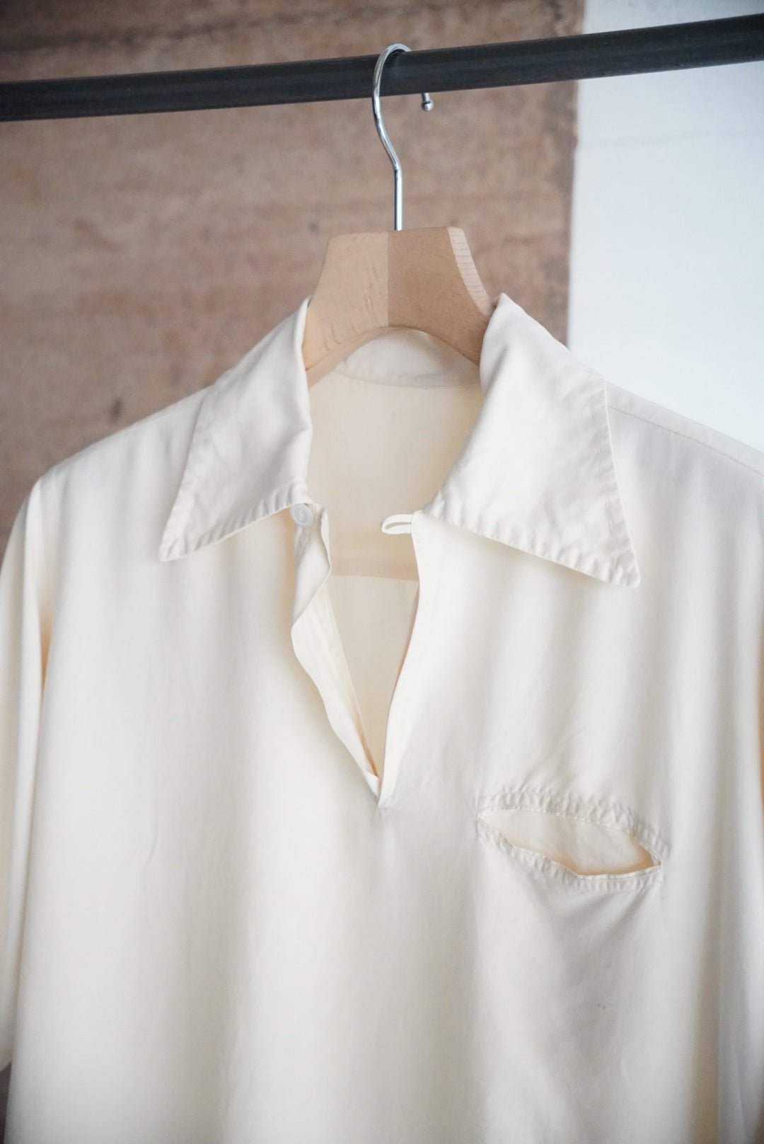 1960s silk skipper shirt