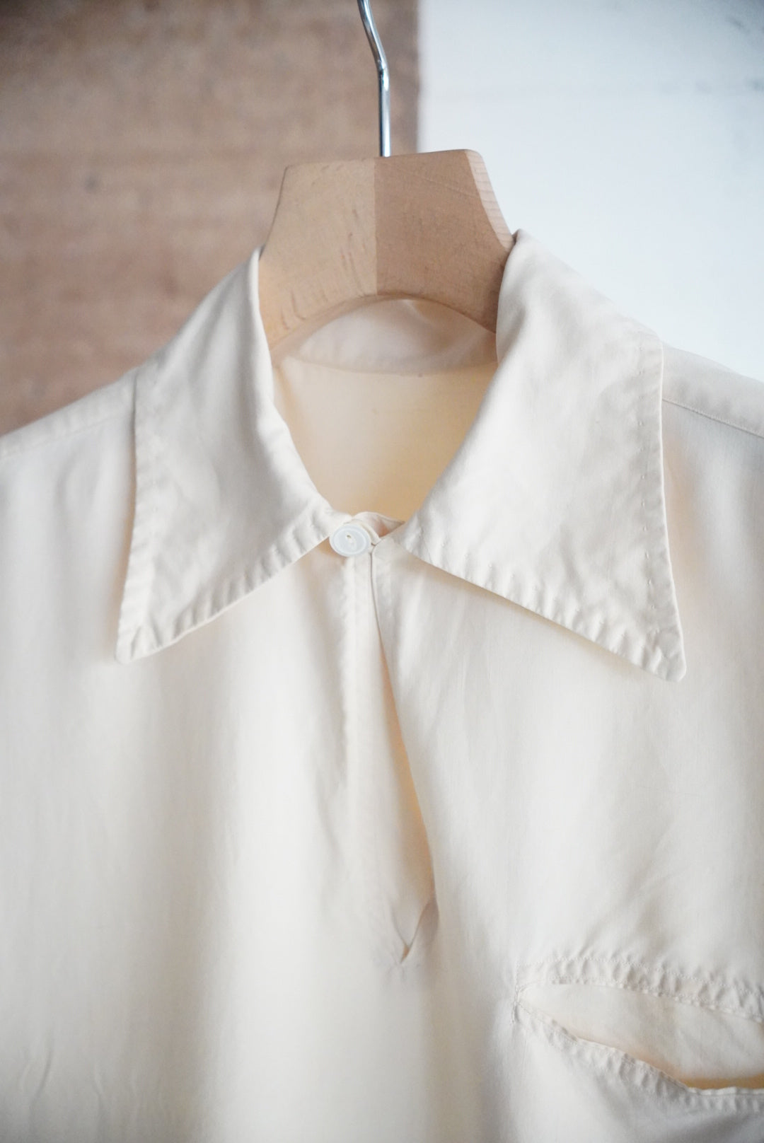 1960s silk skipper shirt
