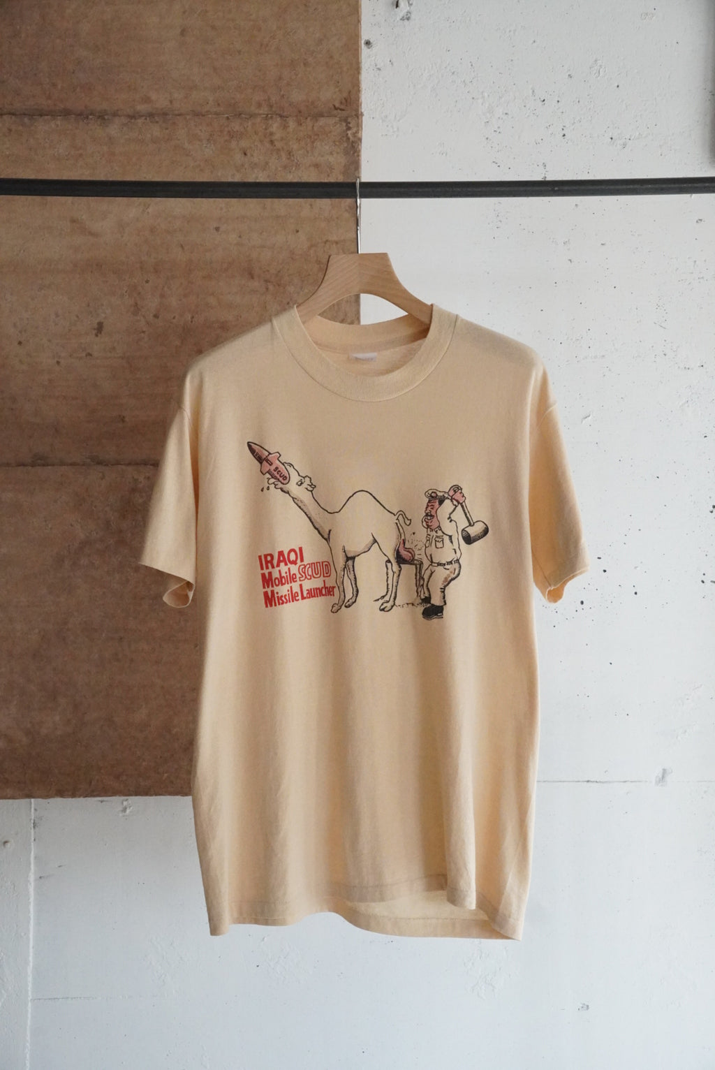 1980s iraq print tee