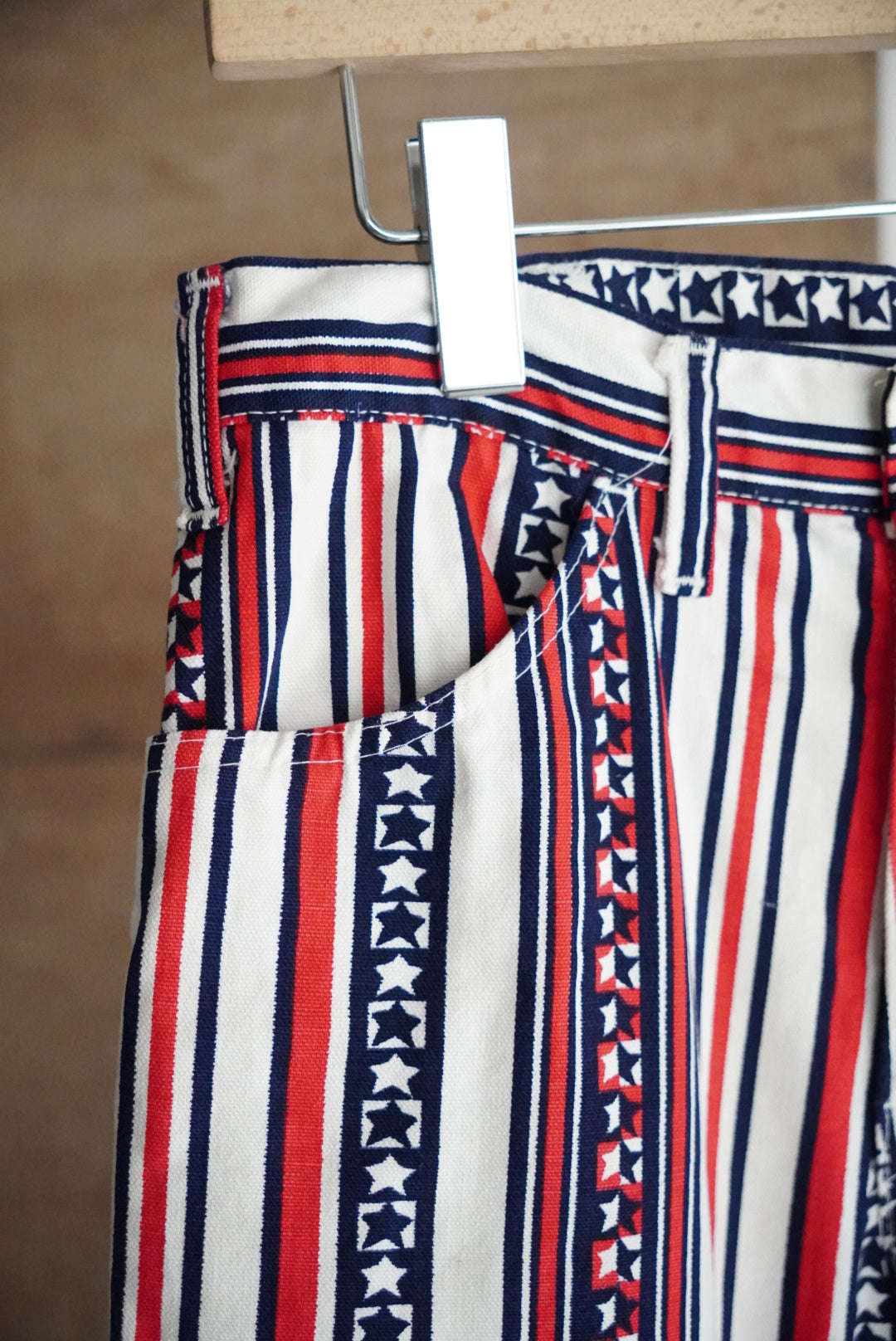 1960s Levi's BIG E american pattern flare pants