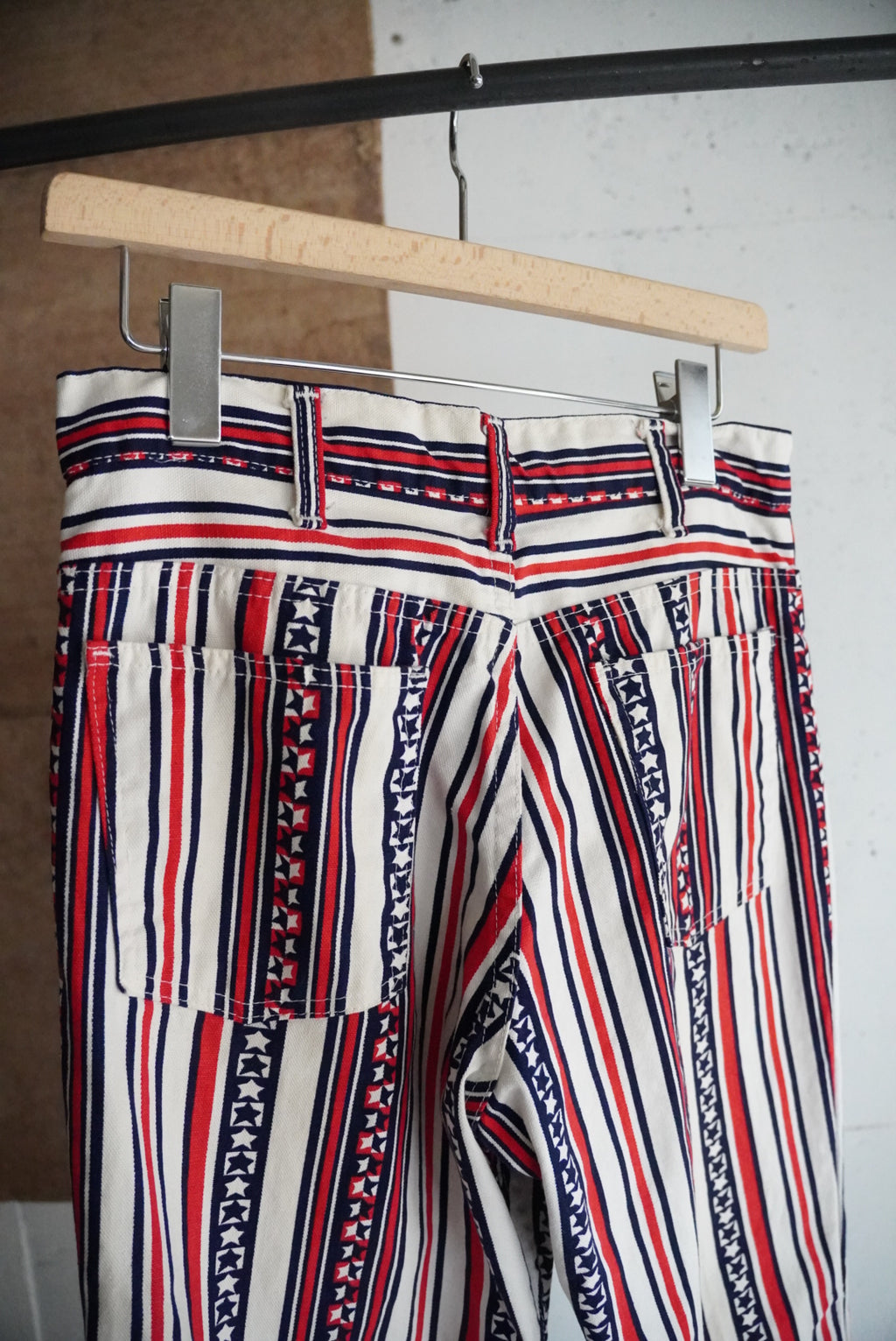1960s Levi's BIG E american pattern flare pants