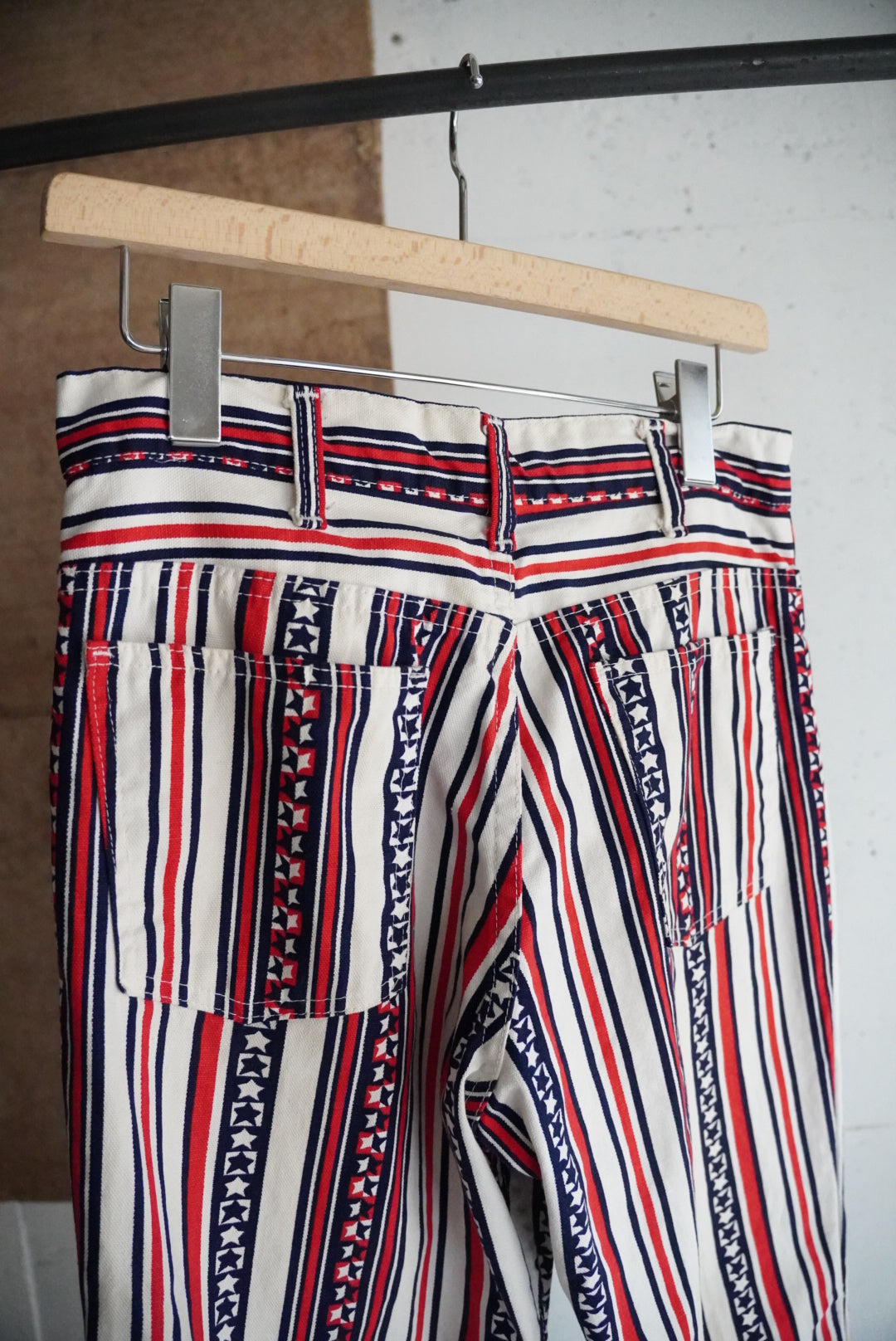 1960s Levi's BIG E american pattern flare pants