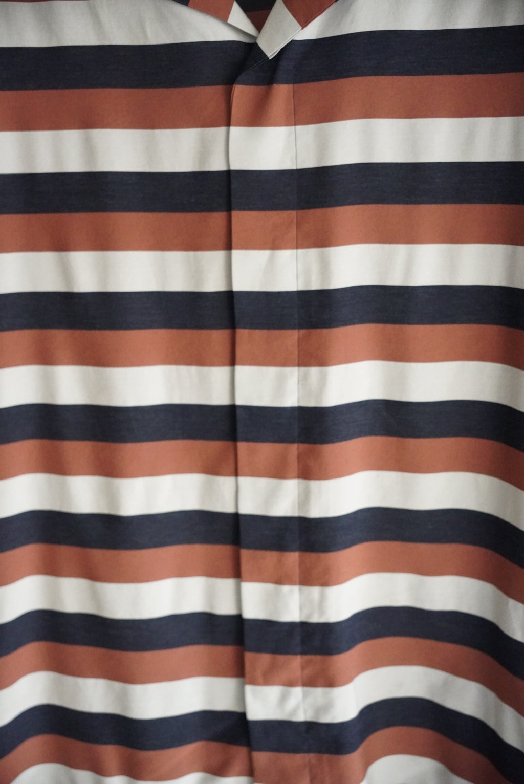 2000s Paul Smith open collar border shirt