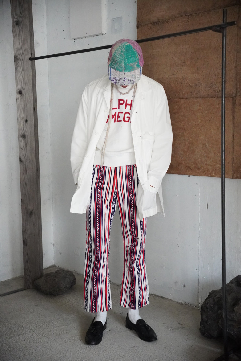 1960s Levi's BIG E american pattern flare pants