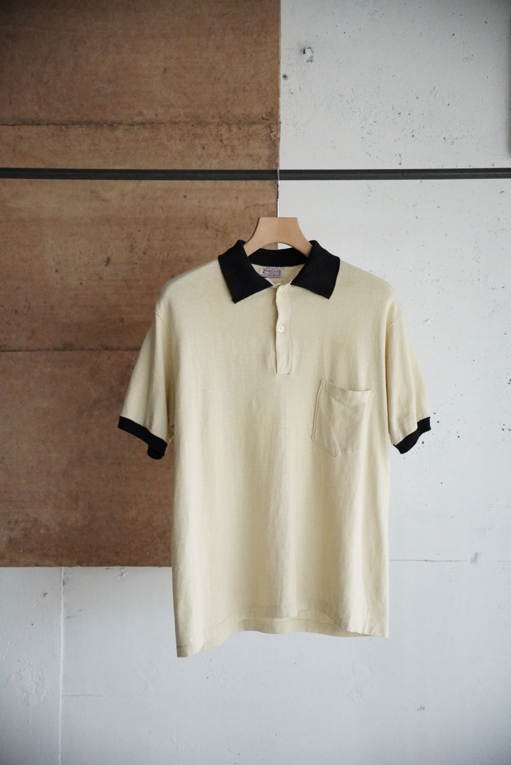 1960s BRENT cotton polo shirt