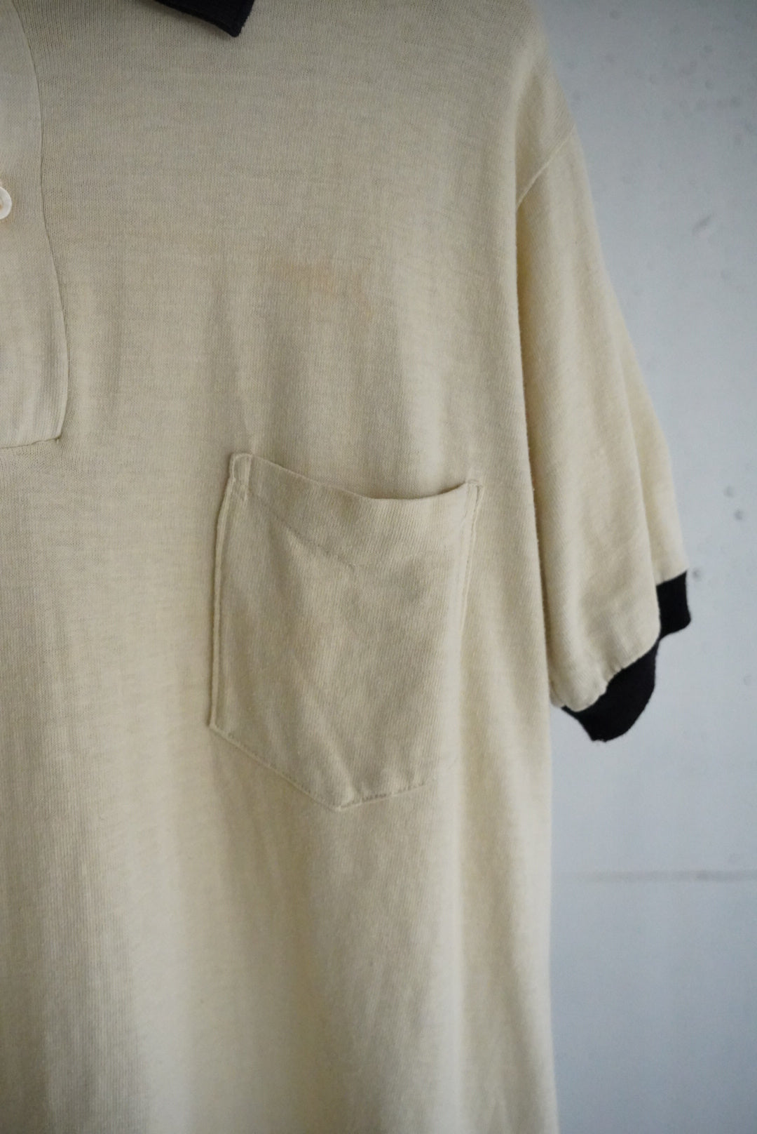 1960s BRENT cotton polo shirt