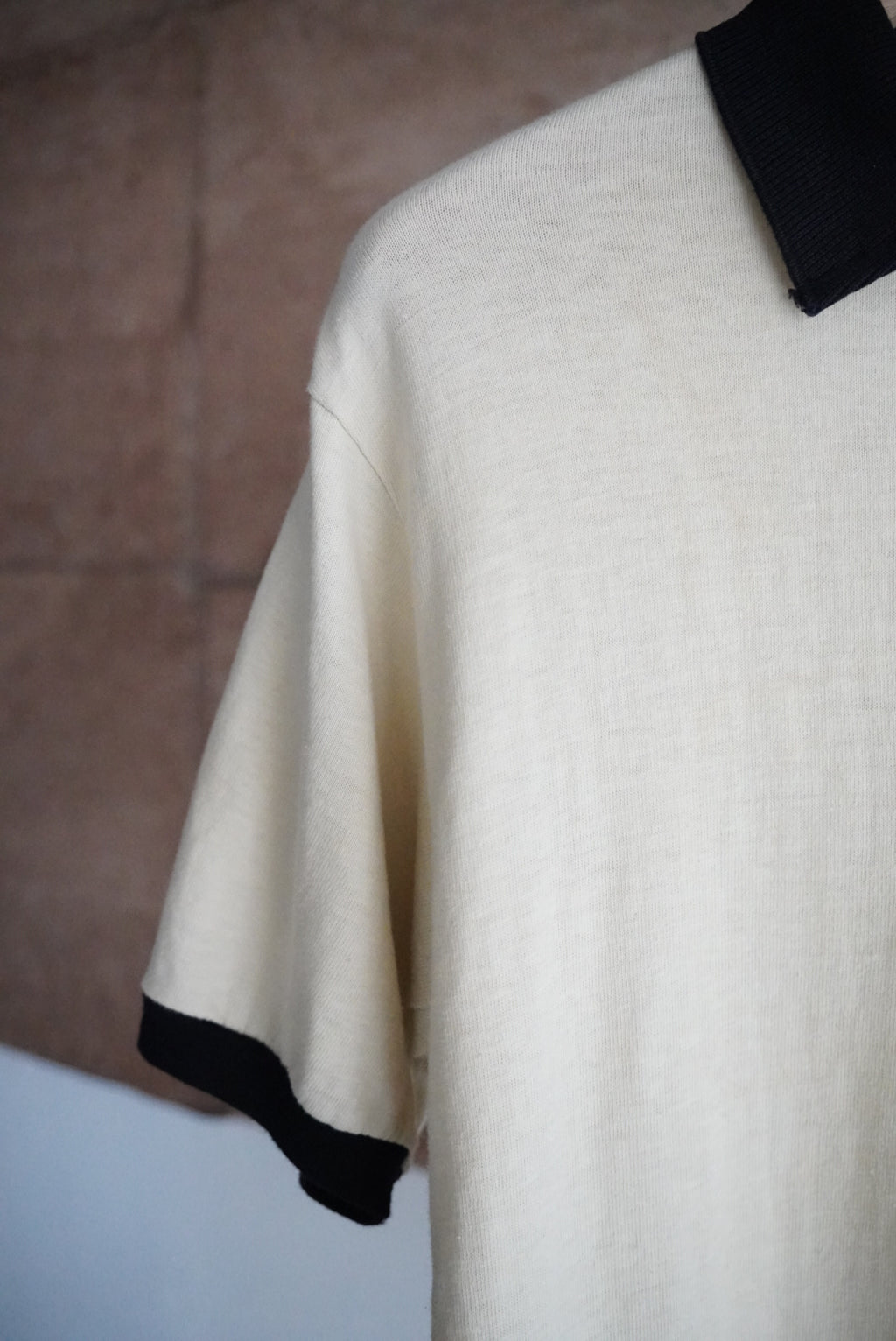 1960s BRENT cotton polo shirt