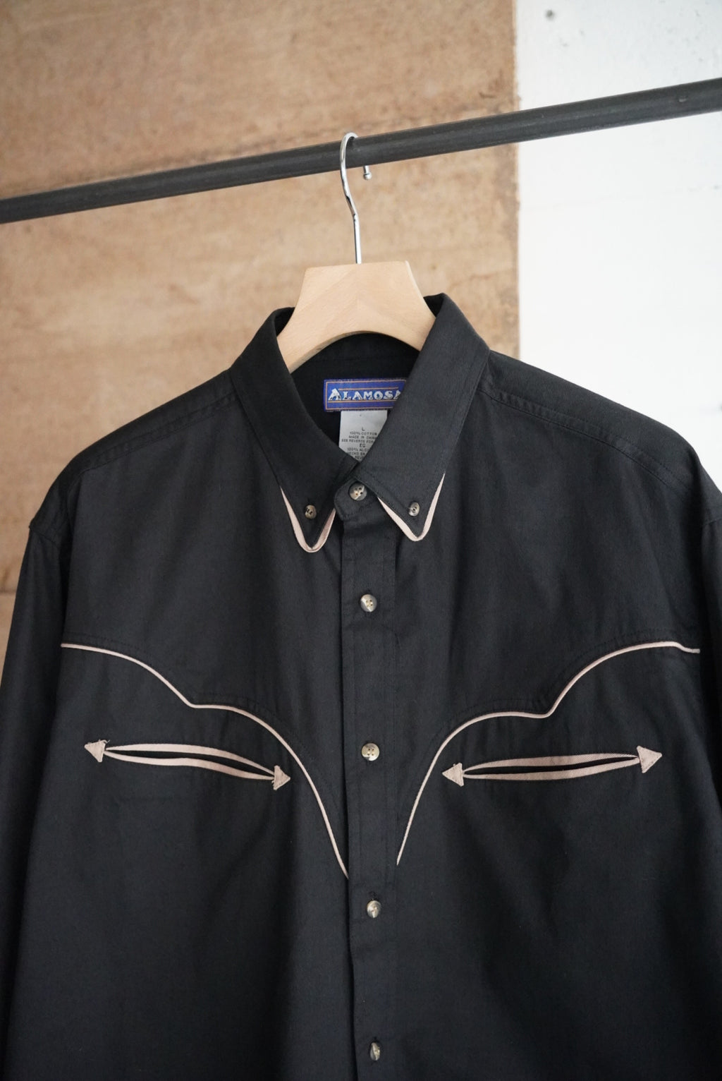 1990s western shirt jacket