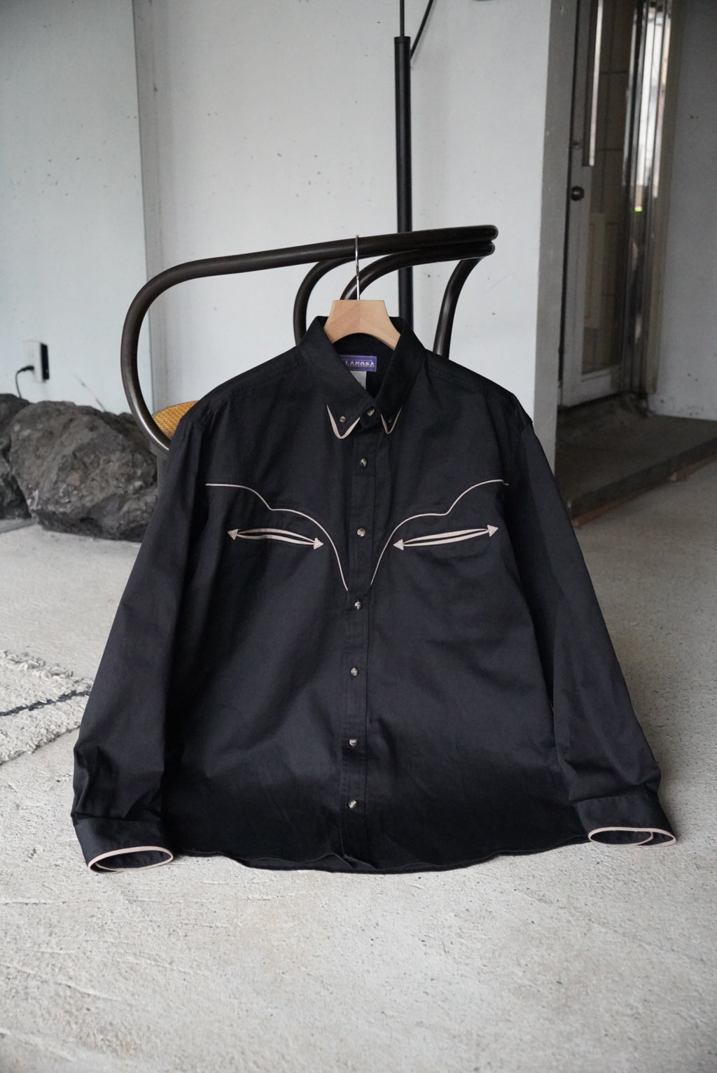 1990s western shirt jacket