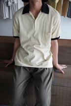 1960s BRENT cotton polo shirt