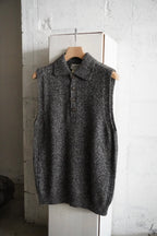 1990s sleeveless knit polo