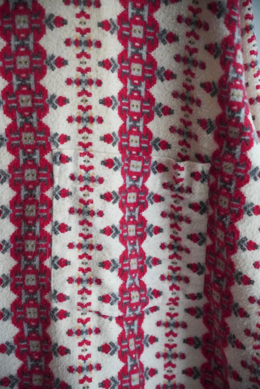 1960s BRENT flannel pajama shirt