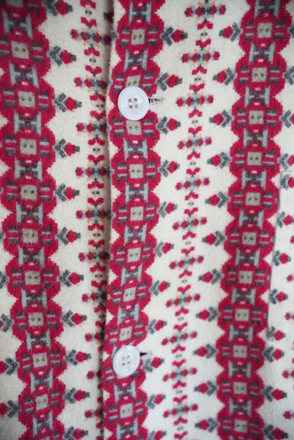 1960s BRENT flannel pajama shirt