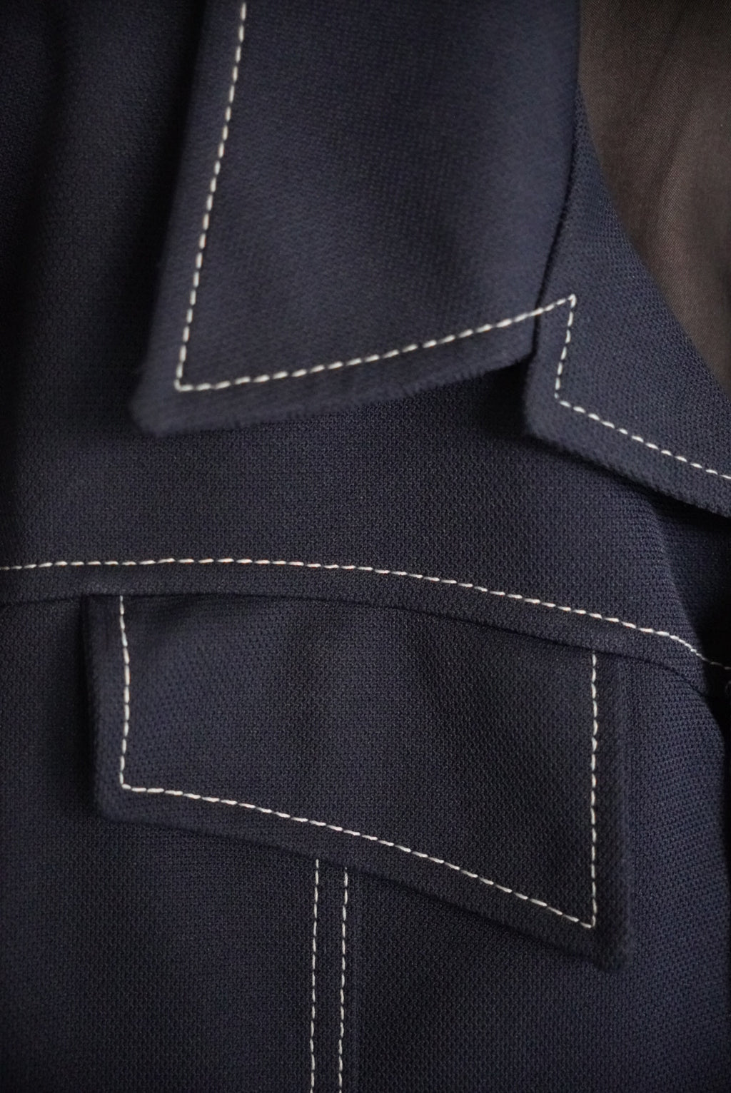 1970s poly western tracker jacket