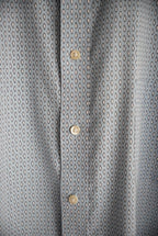 1980s penguin pattern dress shirt