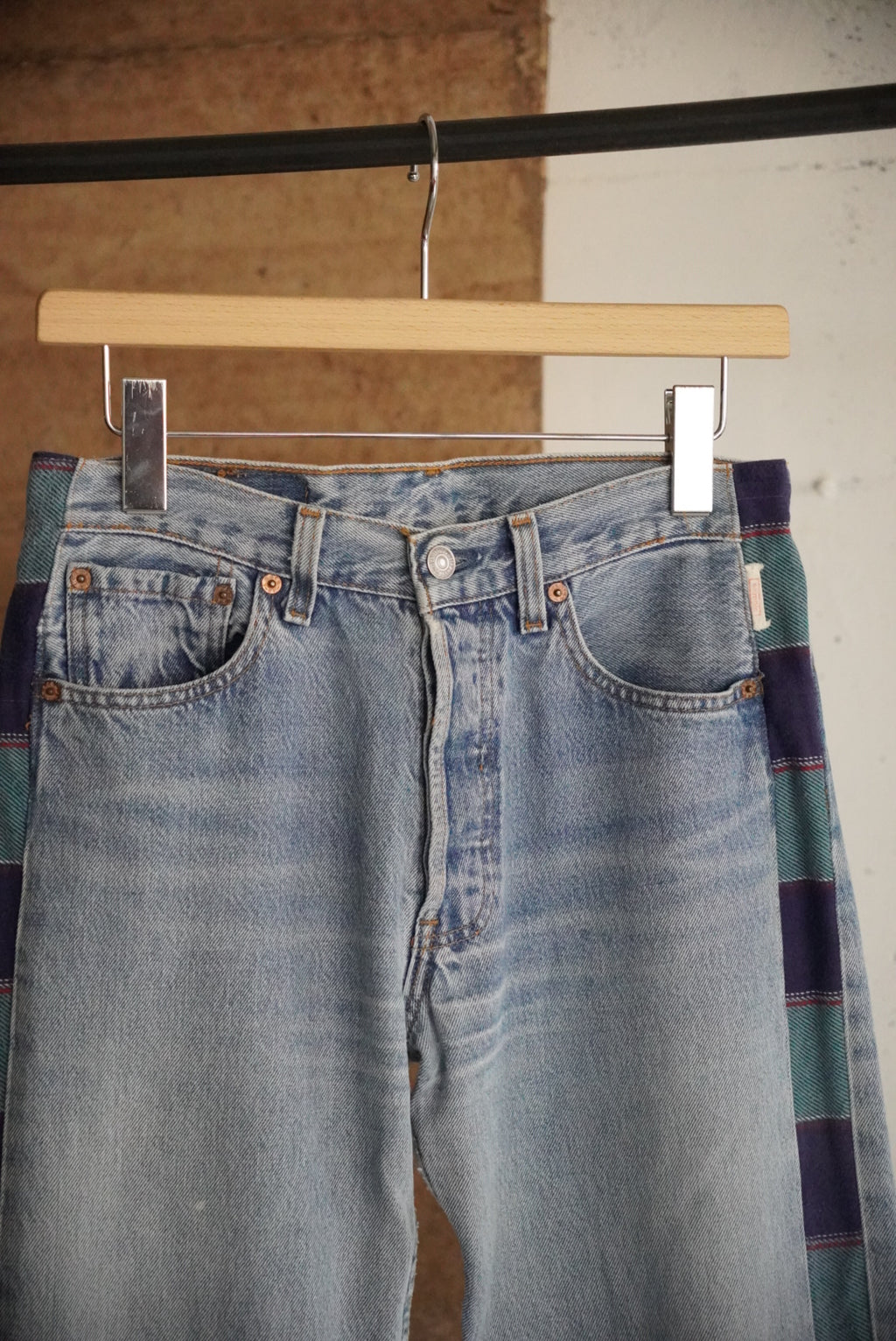 1990s Levi's 501 custom denim
