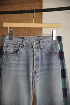 1990s Levi's 501 custom denim