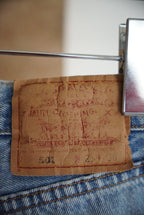 1990s Levi's 501 custom denim