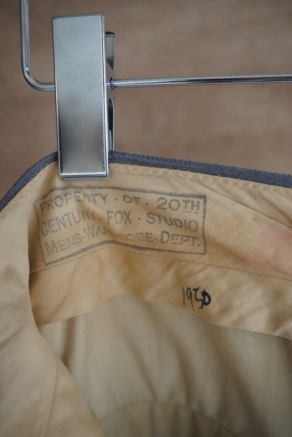 1950s wool gabardine slacks