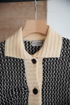 1960s wool knit polo