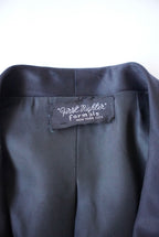 1950s flower pattern silk jacquard tailored jacket