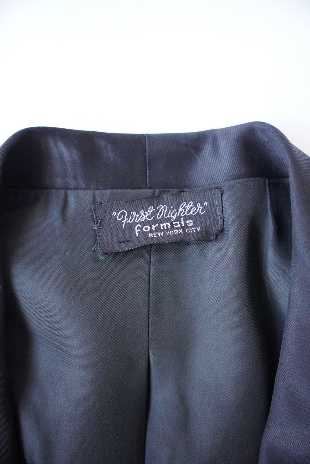 1950s flower pattern silk jacquard tailored jacket